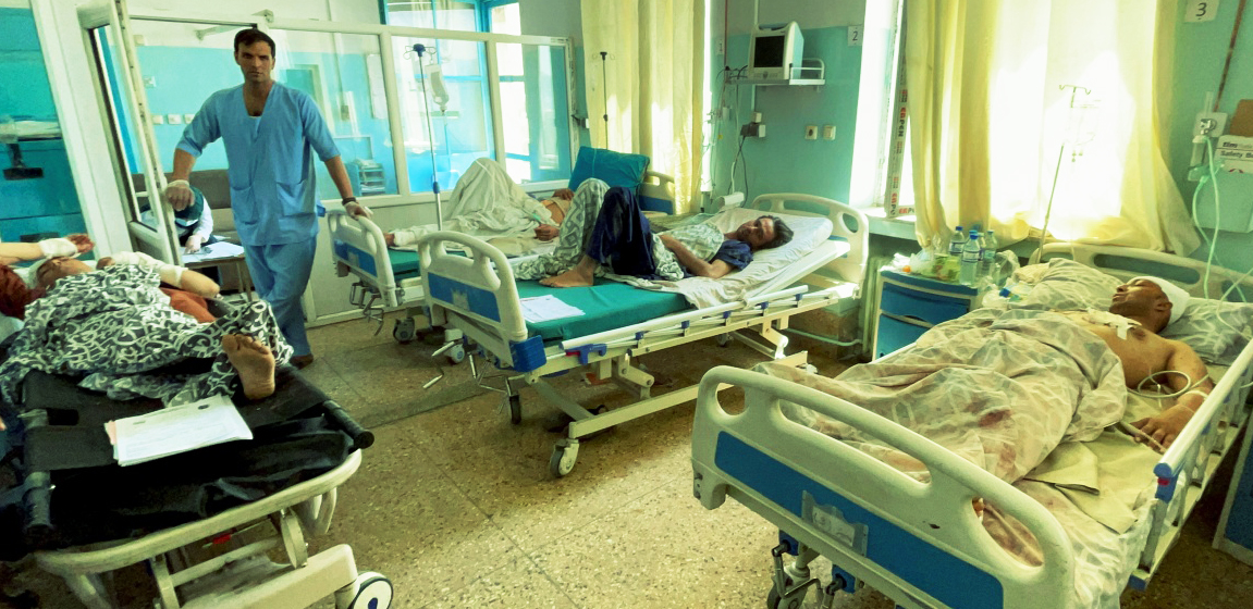 The whole medical system collapsed in Afghanistan Why?